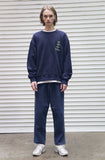 メスノウン(MASSNOUN) NOR WASHED INCISION DENIM PANTS MFEJP003-BL