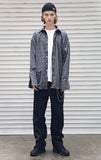 メスノウン(MASSNOUN) NON WASHED EASY WIDE DENIM PANTS MFEJP004-BK