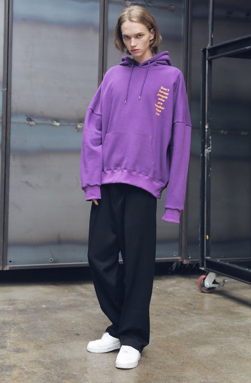 メスノウン(MASSNOUN) ONE TUCK WIDE SLACKS MFETT001-BK