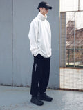 メスノウン(MASSNOUN) SL LOGO POCKET CORDUROY STRING PANTS MFECP003-BK