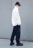 メスノウン(MASSNOUN) SL LOGO POCKET CORDUROY STRING PANTS MFECP003-BK