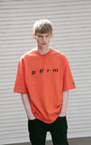 メスノウン(MASSNOUN) DIFFERENT REFLECTIVE OVER-FIT T-SHIRTS MSETS002-OR