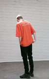 メスノウン(MASSNOUN) DIFFERENT REFLECTIVE OVER-FIT T-SHIRTS MSETS002-OR