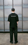 メスノウン(MASSNOUN) DIFFERENT REFLECTIVE OVER-FIT T-SHIRTS MSETS002-BK