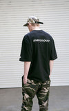 メスノウン(MASSNOUN) DIFFERENT REFLECTIVE OVER-FIT T-SHIRTS MSETS002-BK