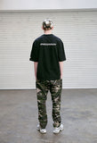 メスノウン(MASSNOUN) DIFFERENT REFLECTIVE OVER-FIT T-SHIRTS MSETS002-BK