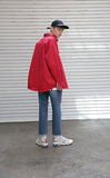 メスノウン(MASSNOUN) STITCH LINE OVERSIZED SHIRTS MSEST002-RD