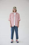 メスノウン(MASSNOUN) TWO POCKET SOFT OVERSIZED SHIRTS MSEST006-PK