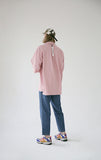 メスノウン(MASSNOUN) TWO POCKET SOFT OVERSIZED SHIRTS MSEST006-PK