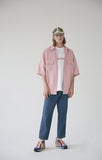 メスノウン(MASSNOUN) TWO POCKET SOFT OVERSIZED SHIRTS MSEST006-PK