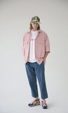 メスノウン(MASSNOUN) TWO POCKET SOFT OVERSIZED SHIRTS MSEST006-PK