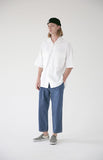 メスノウン(MASSNOUN) TWO POCKET SOFT OVERSIZED SHIRTS MSEST006-WT