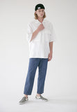 メスノウン(MASSNOUN) TWO POCKET SOFT OVERSIZED SHIRTS MSEST006-WT