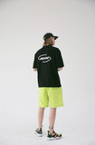 メスノウン(MASSNOUN) MSNU 3D LOGO OVERSIZED T-SHIRTS MSETS008-BK