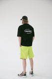 メスノウン(MASSNOUN) MSNU 3D LOGO OVERSIZED T-SHIRTS MSETS008-BK