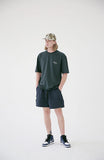 メスノウン(MASSNOUN) MSNU 3D LOGO OVERSIZED T-SHIRTS MSETS008-GN