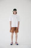 メスノウン(MASSNOUN) MSNU 3D LOGO OVERSIZED T-SHIRTS MSETS008-WT