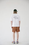 メスノウン(MASSNOUN) MSNU 3D LOGO OVERSIZED T-SHIRTS MSETS008-WT