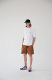 メスノウン(MASSNOUN) MSNU 3D LOGO OVERSIZED T-SHIRTS MSETS008-WT