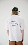 メスノウン(MASSNOUN) MSNU 3D LOGO OVERSIZED T-SHIRTS MSETS008-WT