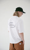 メスノウン(MASSNOUN) MSNU 3D LOGO OVERSIZED T-SHIRTS MSETS008-WT