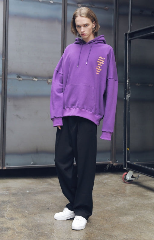 メスノウン(MASSNOUN) HARSSMENT OVER-FIT HOODIE MFEHD002-PP