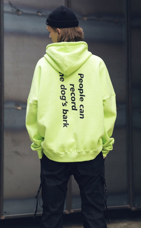 メスノウン(MASSNOUN) REC SCOTCH LOGO OVER-FIT HOODIE MFEHD003-LG