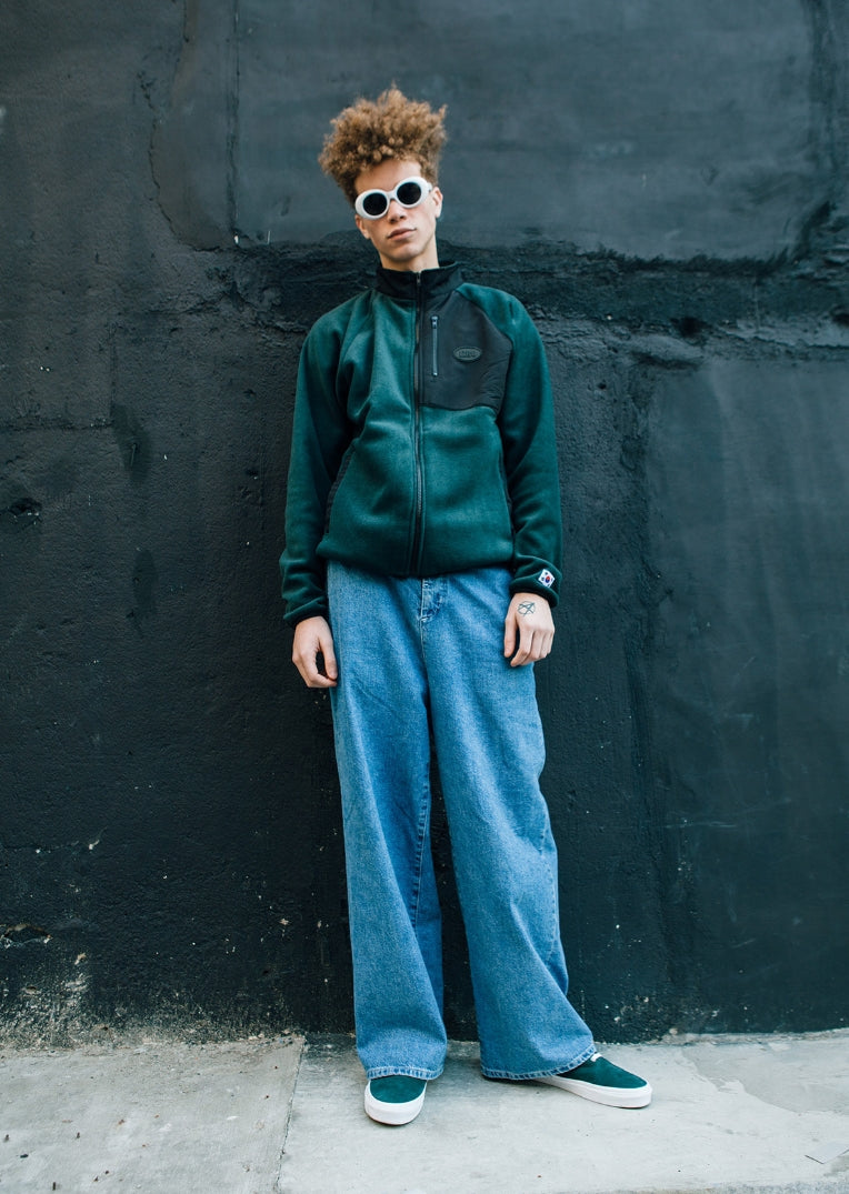 イズロ(IZRO) IZRO FLEECE ZIPUP - GREEN