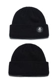 オーワイ(OY) SHORT BEANIE - BLACK