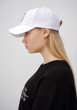 オーワイ(OY) METAL LOGO CAP - WHITE