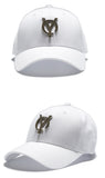 オーワイ(OY) METAL LOGO CAP - WHITE