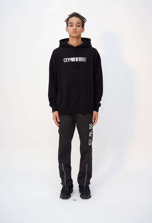 オーワイ(OY) ZIPPER STRING PANTS - BLACK