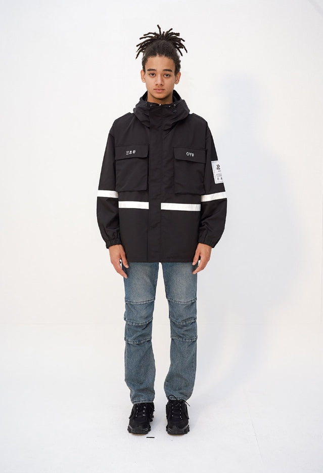 オーワイ(OY) LAYERD DENIM JEANS - BLUE