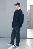 メスノウン(MASSNOUN) SOFT WOOL SIDEVENT CREW NECK MFECR006-BR