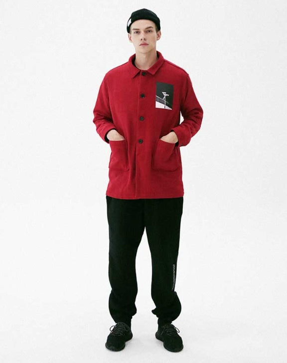 メスノウン(MASSNOUN) OBSERVER SINGLE WOOL COAT MFVCT002-RD