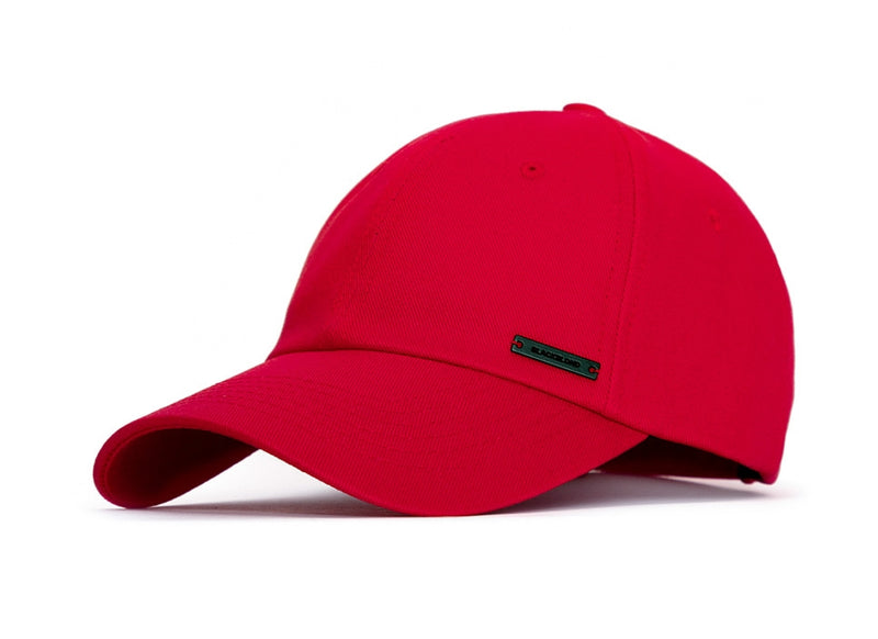 ブラックブロンド(BLACKBLOND) BBD Plate Logo Cap (Red)