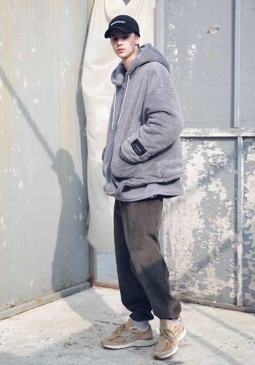 メスノウン(MASSNOUN) DOUBLE SOFT WOOL GASMASK II SHORT JUMPER MFEPD002-GR