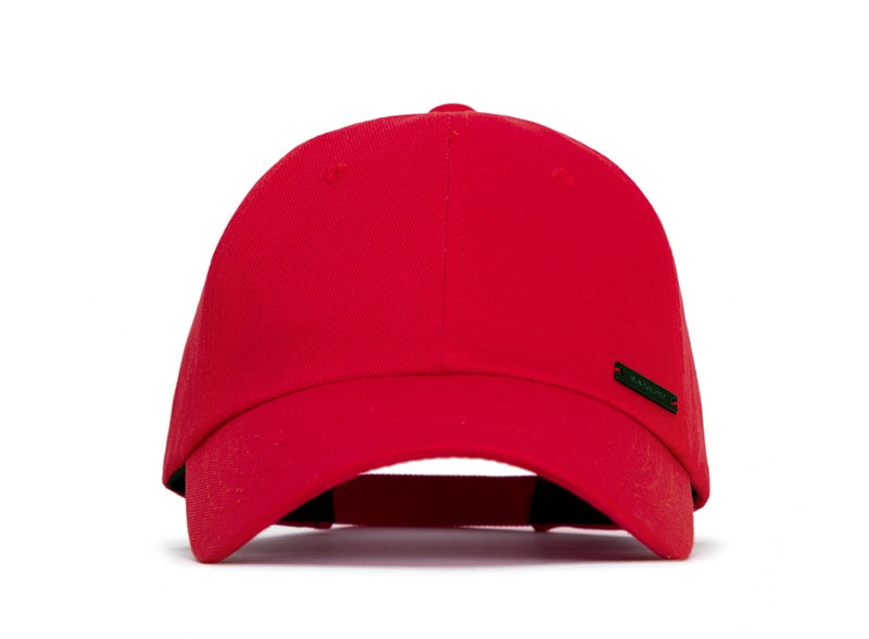 ブラックブロンド(BLACKBLOND) BBD Plate Logo Cap (Red)