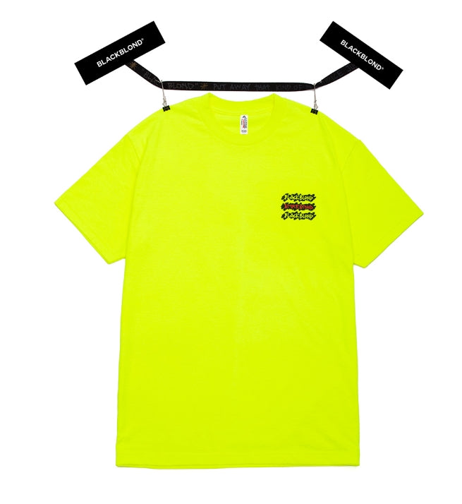 ブラックブロンド(BLACKBLOND) BBD Graffiti Logo Short Sleeve Tee (Neon)