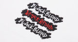 ブラックブロンド(BLACKBLOND) BBD Graffiti Logo Short Sleeve Tee (White)
