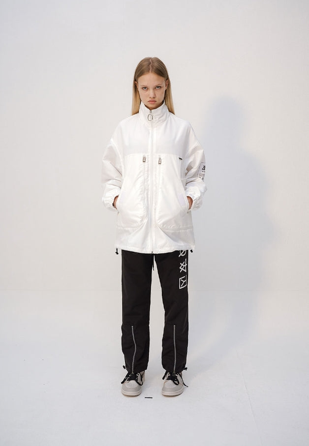 オーワイ(OY) ZIPPER JACKET - WHITE