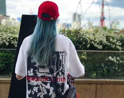 ブラックブロンド(BLACKBLOND) BBD Innocent Shadow Short Sleeve Tee (White)