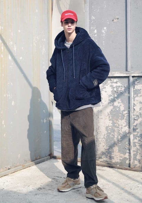 メスノウン(MASSNOUN) DOUBLE SOFT WOOL GASMASK II SHORT JUMPER MFEPD002-NV