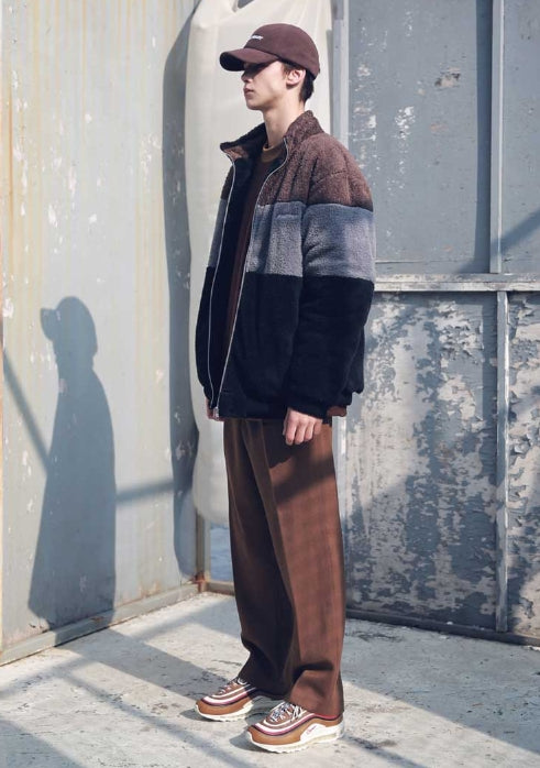 メスノウン(MASSNOUN) THIRD STAGE DOUBLE SOFT WOOL JUMPER MFEPD003-BK