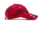 ブラックブロンド(BLACKBLOND) BBD Plate Logo Monster Cap (Red)