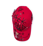 ブラックブロンド(BLACKBLOND) BBD Plate Logo Monster Cap (Red)