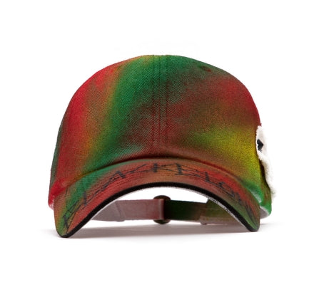 ブラックブロンド(BLACKBLOND) BBD Side Patch Graffiti Logo Sprayed Cap (Multi)