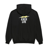 アクメドラビ(acme' de la vie) ADLV THUNDER BOLT SETUP HOODIE BLACK