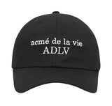 アクメドラビ(acme' de la vie) ADLV BASIC BALL CAP BLACK