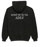 アクメドラビ(acme' de la vie) ADLV BABY FACE HOODIE BLACK RACCOON